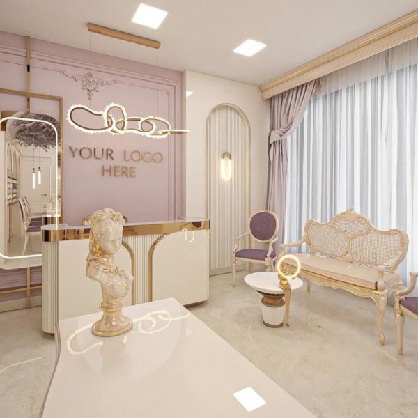 دکوراسیون سالن آرایشگاه زنانه